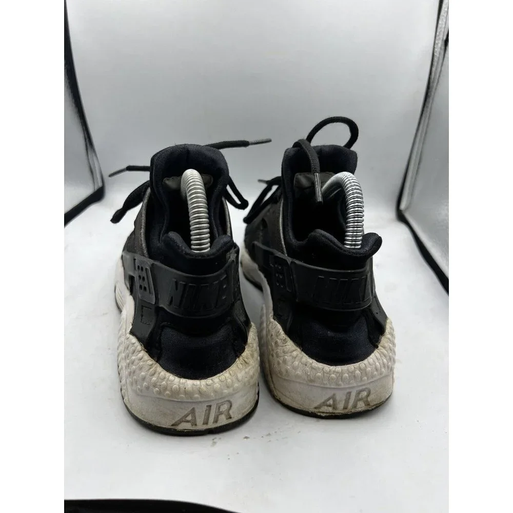 Nike‎ Womens Air Huarache Run 634835-006 Black Running Shoes Sneakers Size 8 - Picture 5 of 7